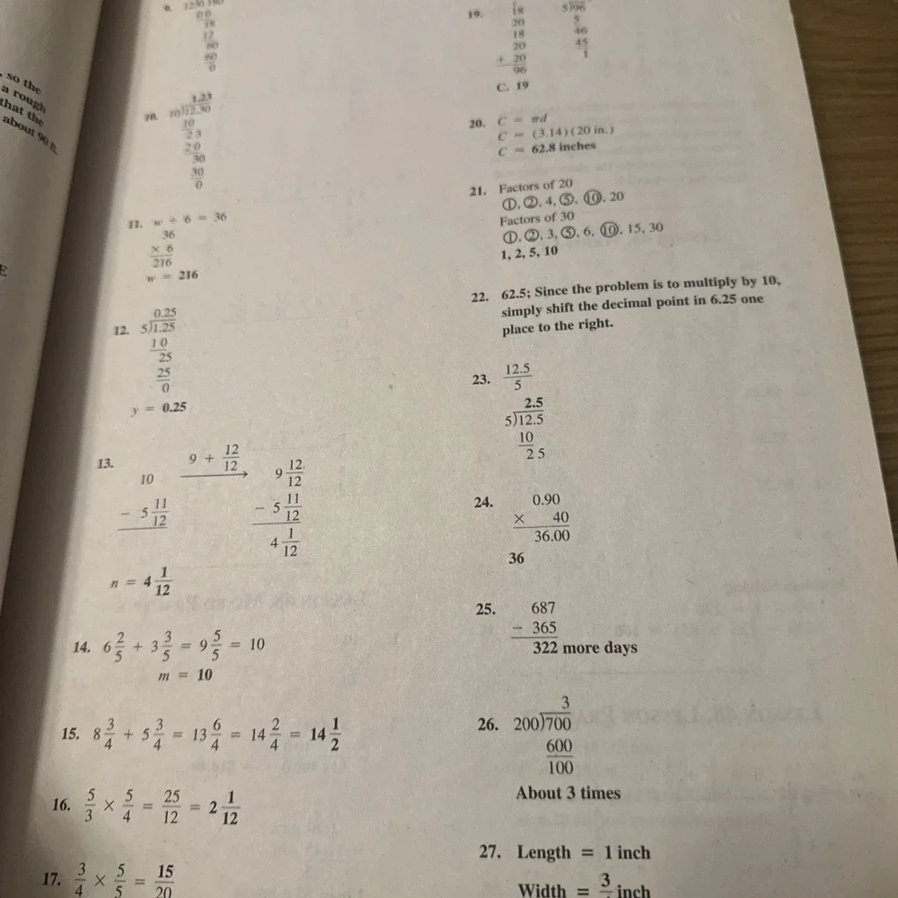 Saxon Math 7/6 Homeschool Solutions Manual by Stephen Hake and Saxon Publishers